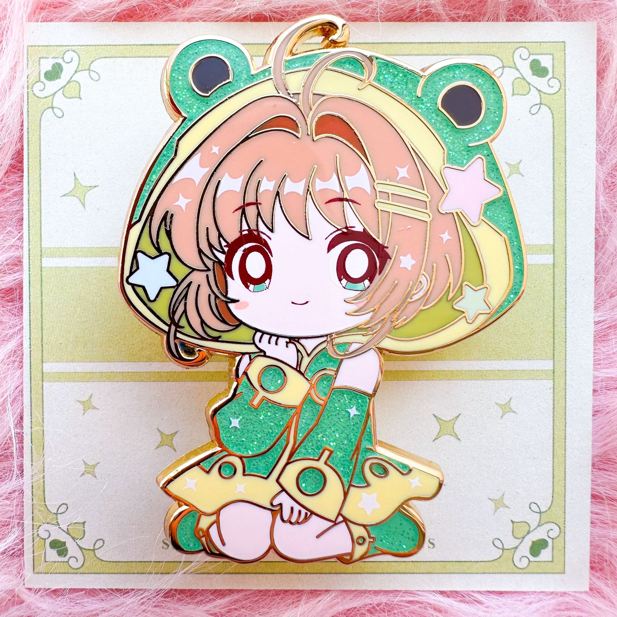 Sakura Frog Pin🐸 | LokYinHouse Pins